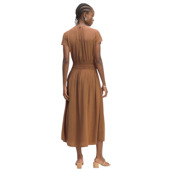 NWT Everlane The Gathered Midi Dress Size Small - Picture 7 of 10